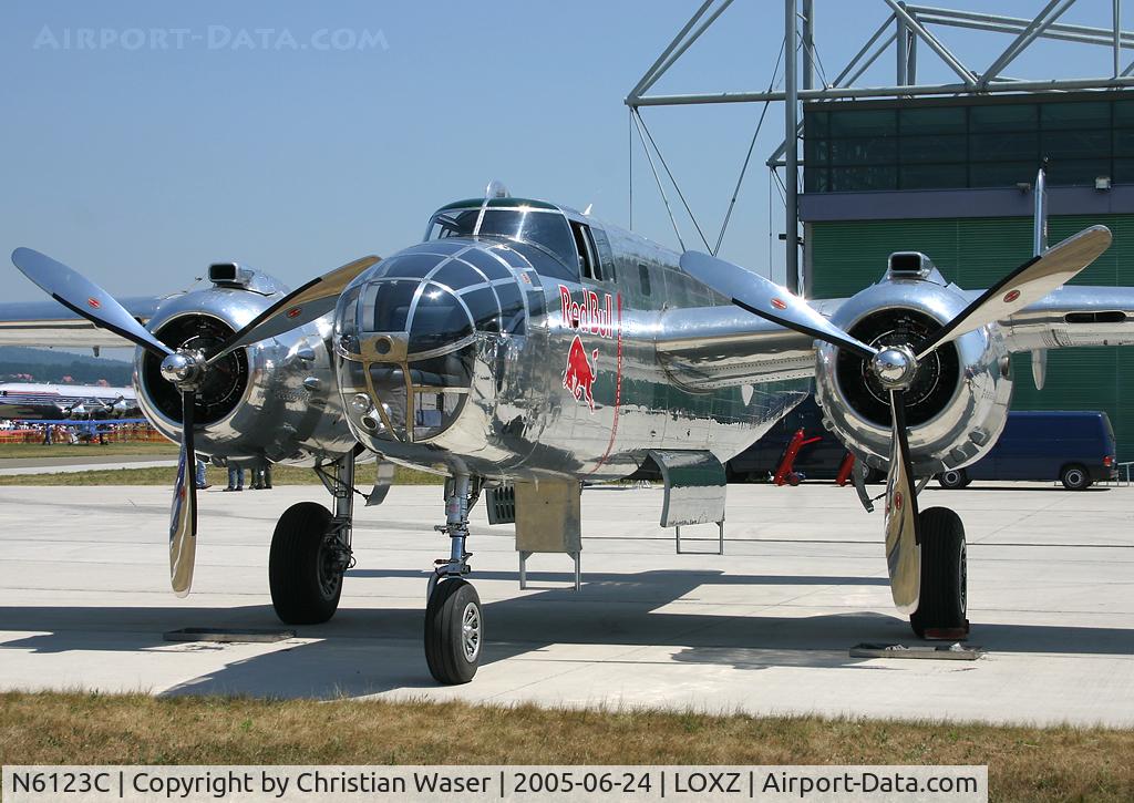 N6123C, 1945 North American B-25J-30-NC Mitchell Mitchell C/N 108-47647, Red Bull