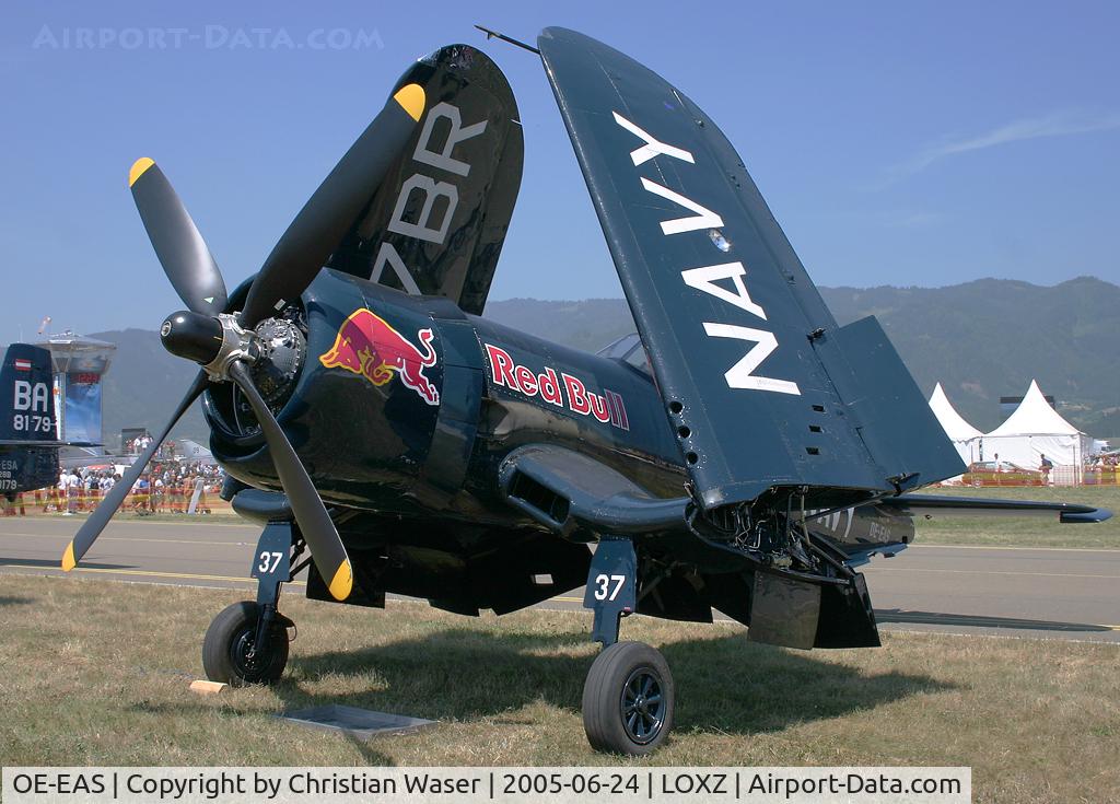 OE-EAS, 1945 Vought F4U-4 Corsair C/N 9149, Red Bull