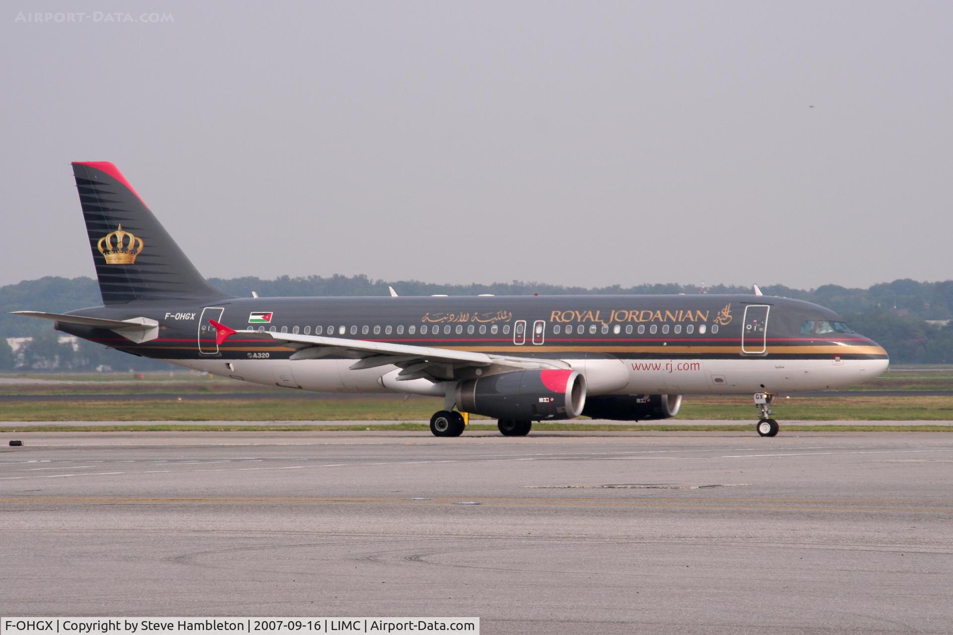 F-OHGX, 2006 Airbus A320-232 C/N 2953, At Milan Malpensa