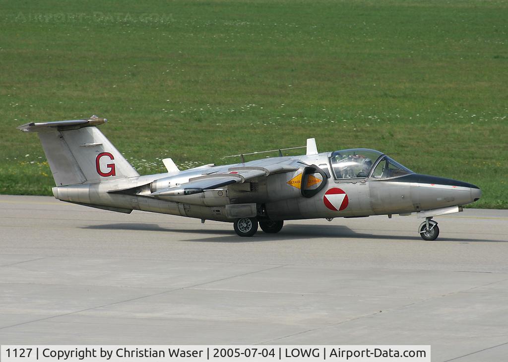 1127, 1971 Saab 105OE C/N 105427, Austria Air Force