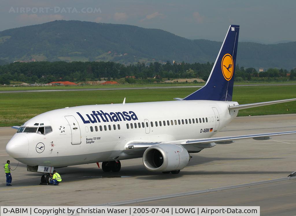 D-ABIM, 1991 Boeing 737-530 C/N 24937, Lufthansa