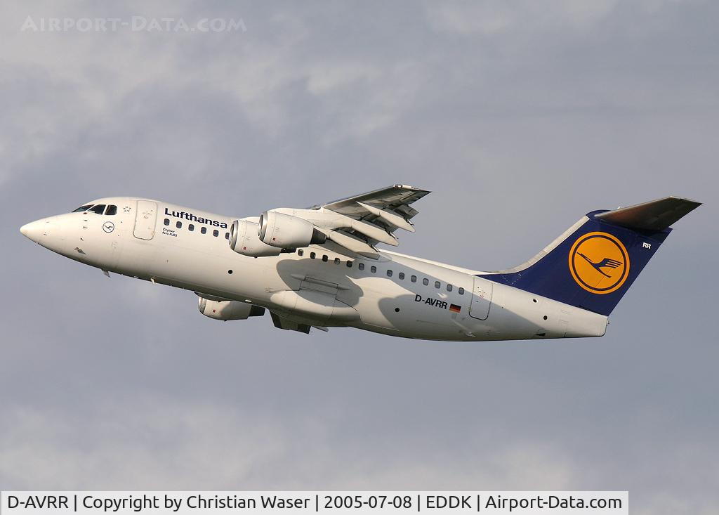 D-AVRR, 1997 BAE Systems Avro 146-RJ85 C/N E.2317, Lufthansa