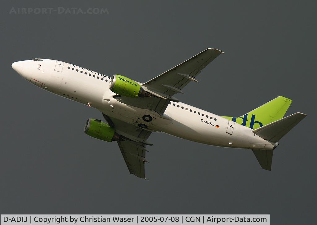 D-ADIJ, 1991 Boeing 737-3M8 C/N 25041, DBA