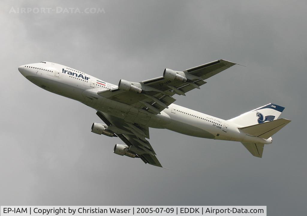 EP-IAM, 1979 Boeing 747-186B C/N 21759, Iran Air