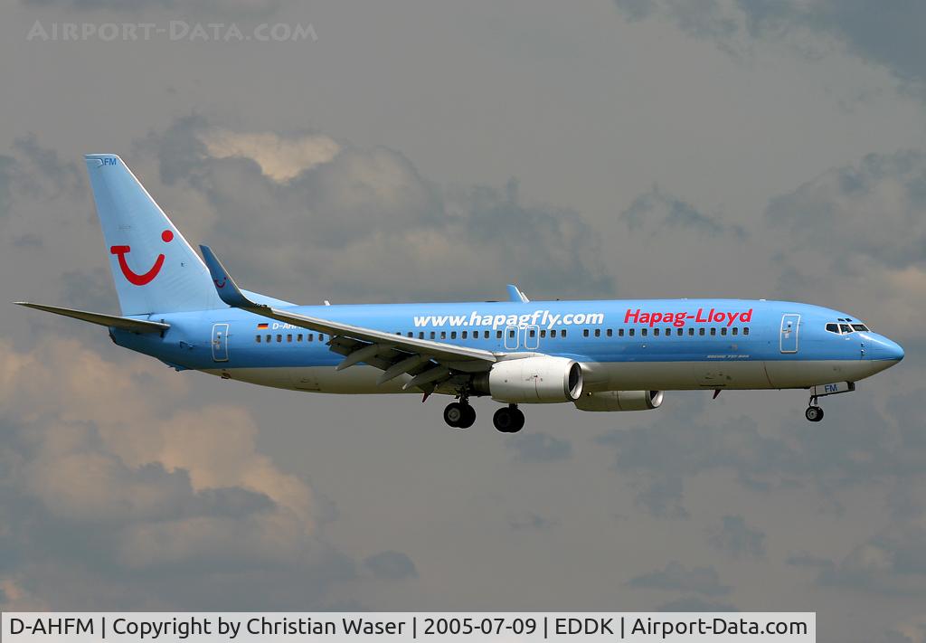 D-AHFM, 2000 Boeing 737-8K5 C/N 27986, Hapag Lloyd