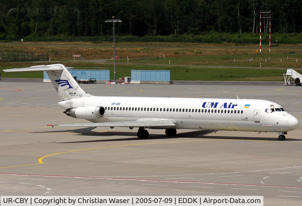 UR-CBY, McDonnell Douglas DC-9-51 C/N 47773, UM Air
