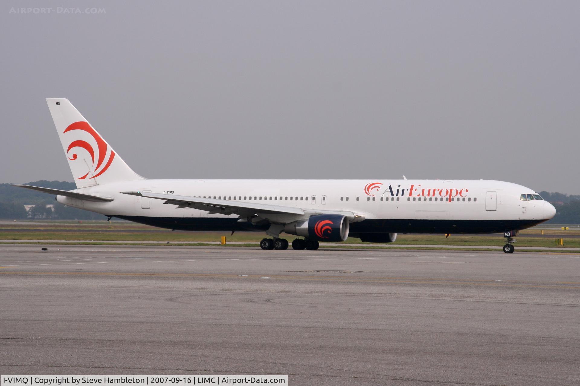 I-VIMQ, 1996 Boeing 767-33A/ER C/N 27993, At Milan Malpensa