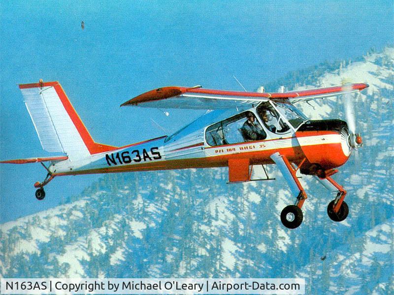 N163AS, 1977 PZL-Okecie PZL-104 Wilga 35A C/N 96313, Photo taken circa 1980