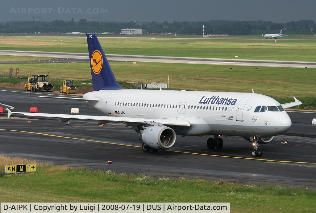 D-AIPK, 1989 Airbus A320-211 C/N 0093, Lufthansa