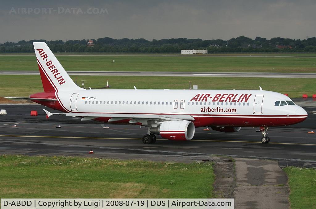 D-ABDD, 2006 Airbus A320-214 C/N 2685, Air Berlin