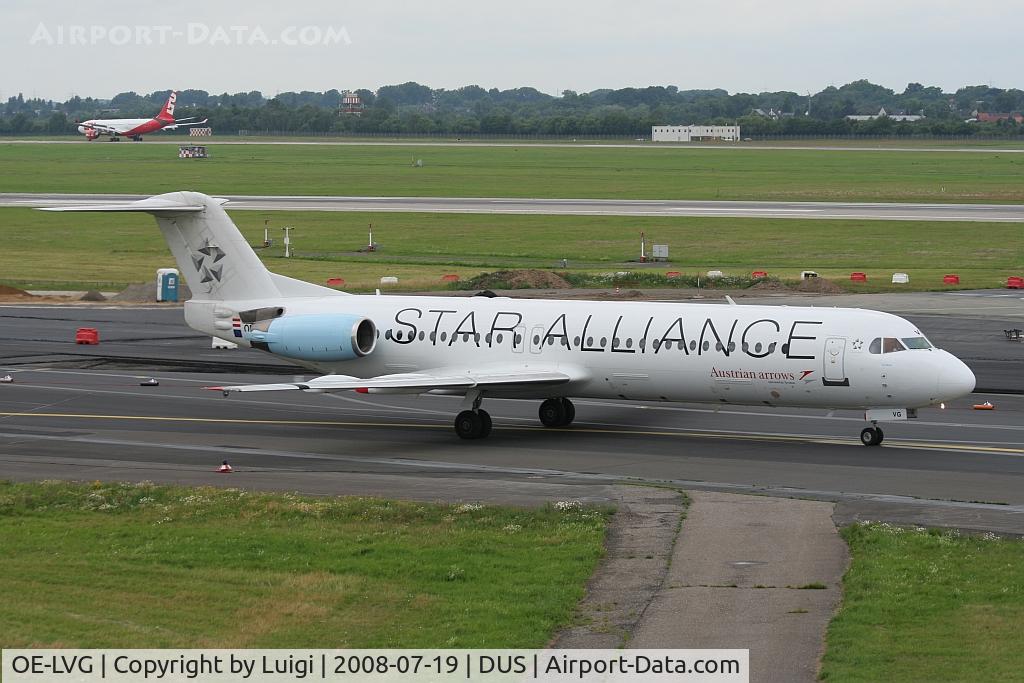 OE-LVG, 1994 Fokker 100 (F-28-0100) C/N 11520, Austrian Arrows