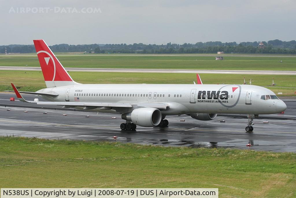 N538US, 1996 Boeing 757-251 C/N 26485, Northwest Airlines