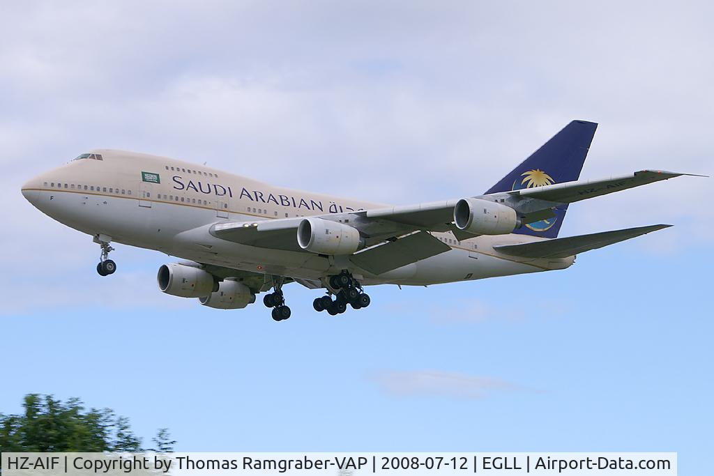 HZ-AIF, 1981 Boeing 747SP-68 C/N 22503, Saudia - Saudi Arabian Airlines Boeing 747SP
