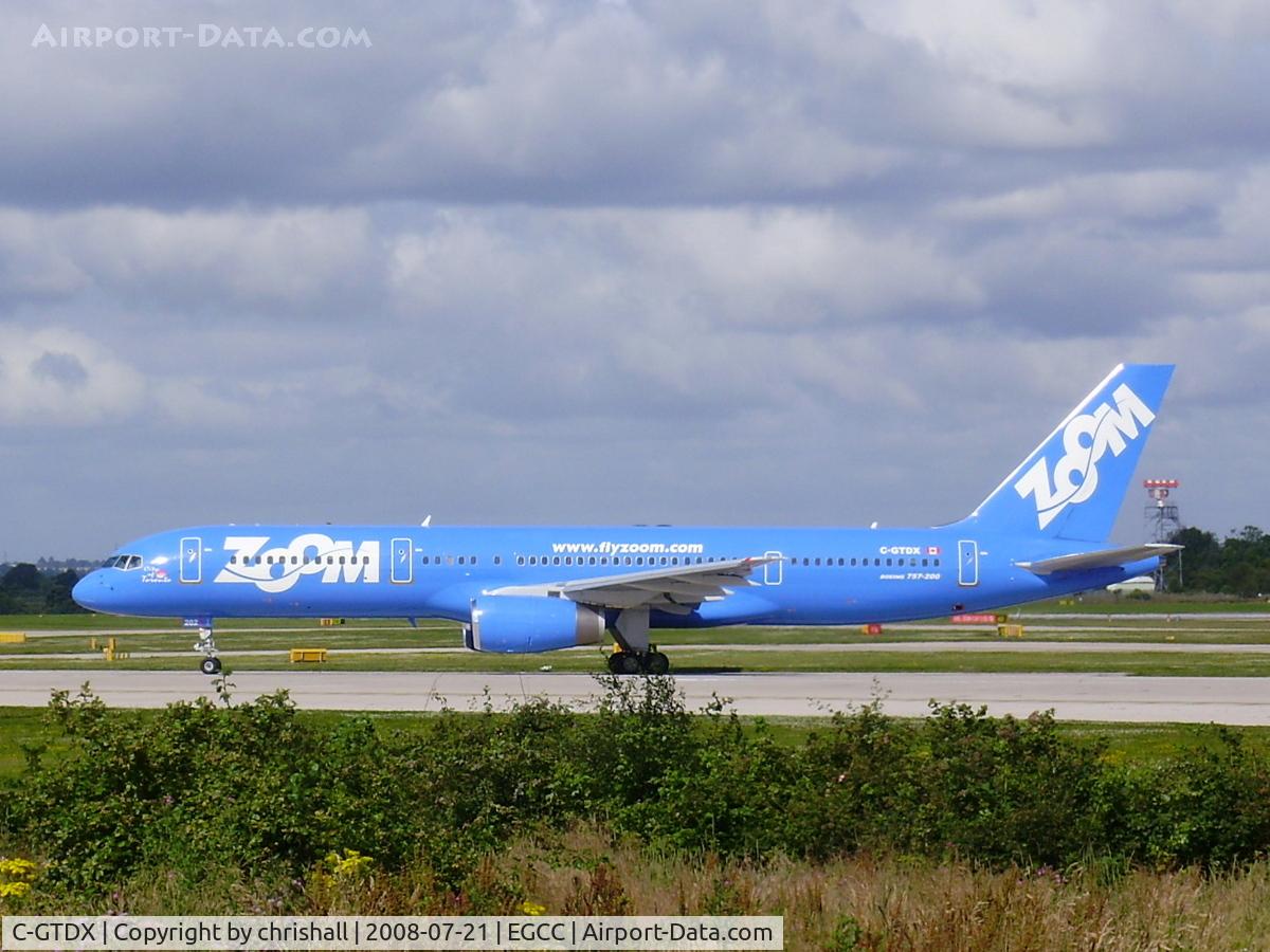 C-GTDX, 1990 Boeing 757-28A C/N 24544, Zoom Airlines