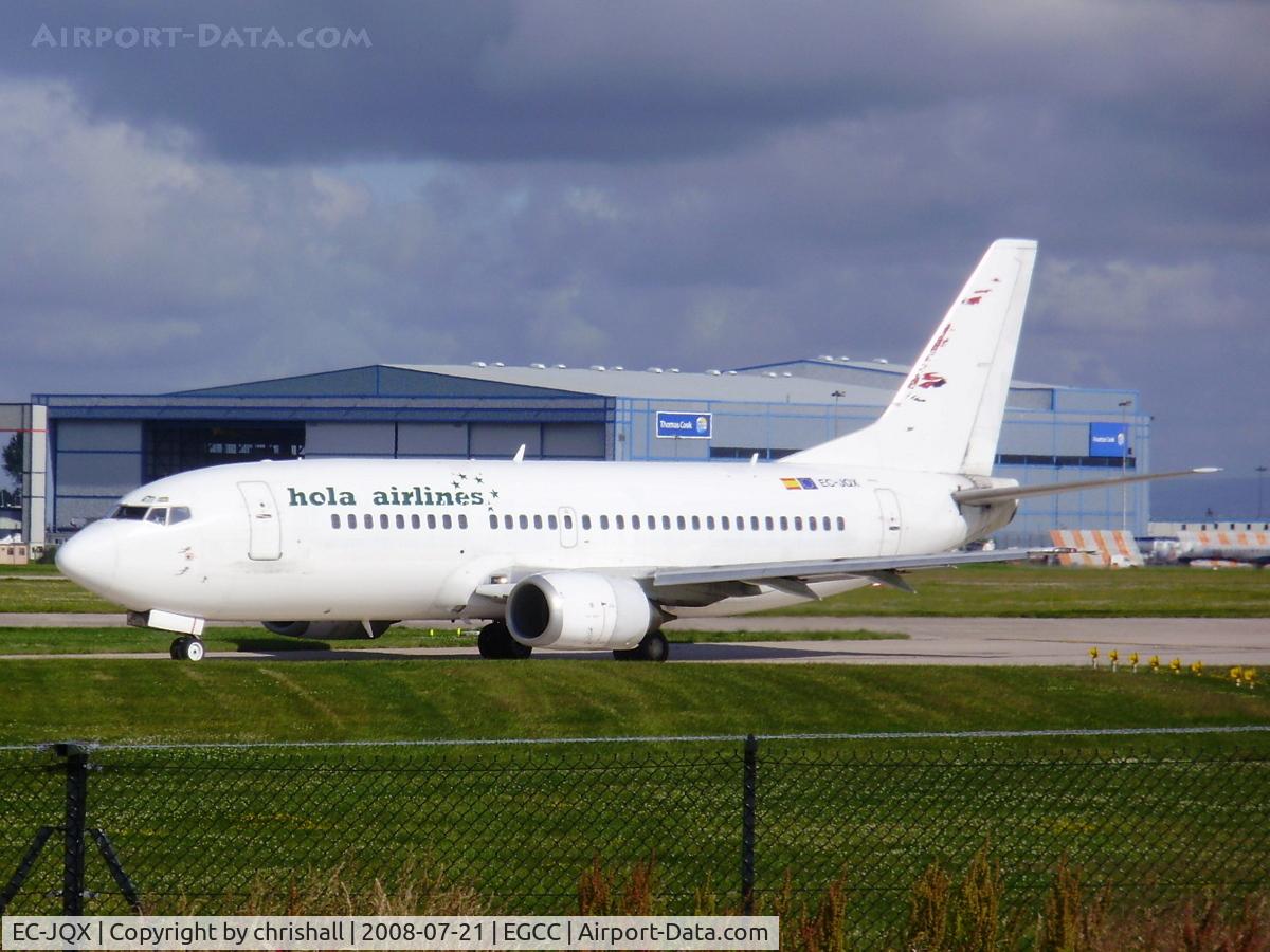 EC-JQX, 1987 Boeing 737-329 C/N 23774, Hola Airlines Boeing 737-329 (cn 23774/1443)