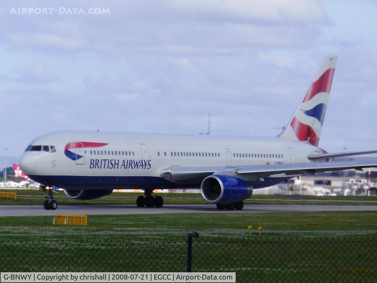 G-BNWY, 1996 Boeing 767-336 C/N 25834, British Airways