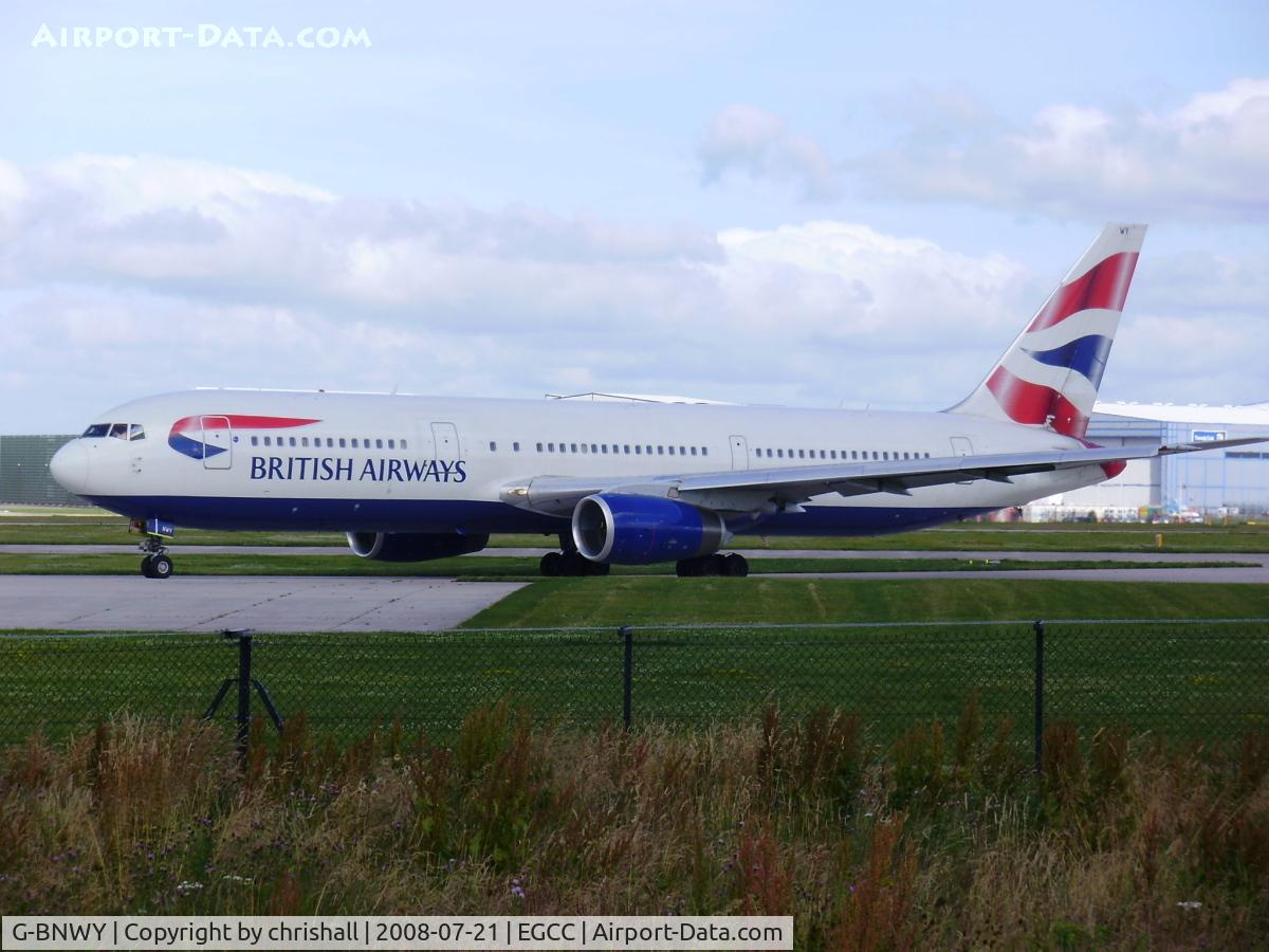 G-BNWY, 1996 Boeing 767-336 C/N 25834, British Airways