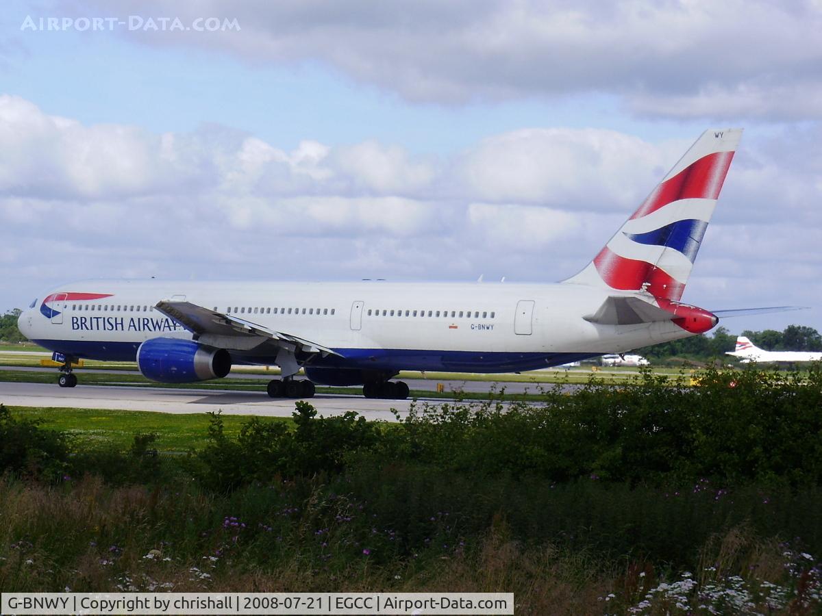 G-BNWY, 1996 Boeing 767-336 C/N 25834, British Airways