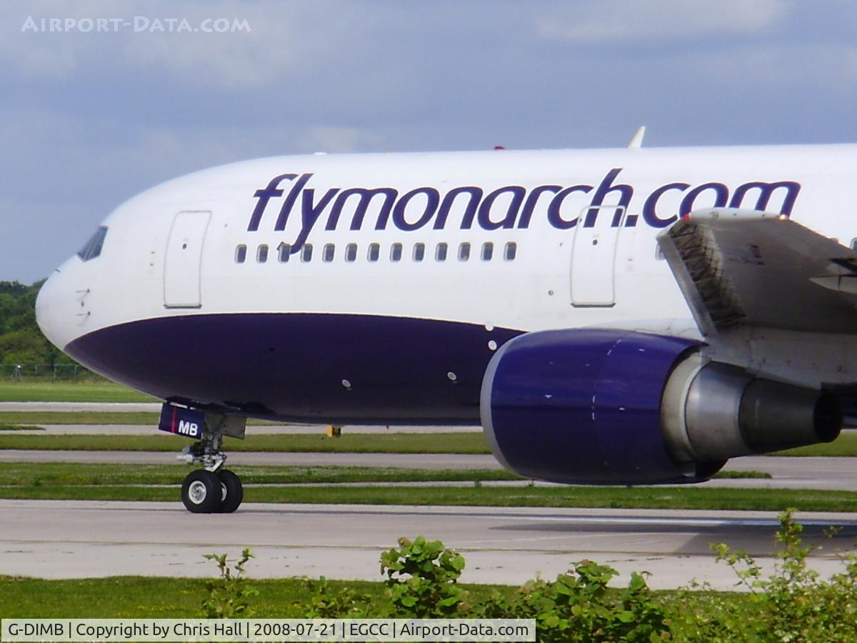 G-DIMB, 1997 Boeing 767-31K C/N 28865, Monarch Airlines