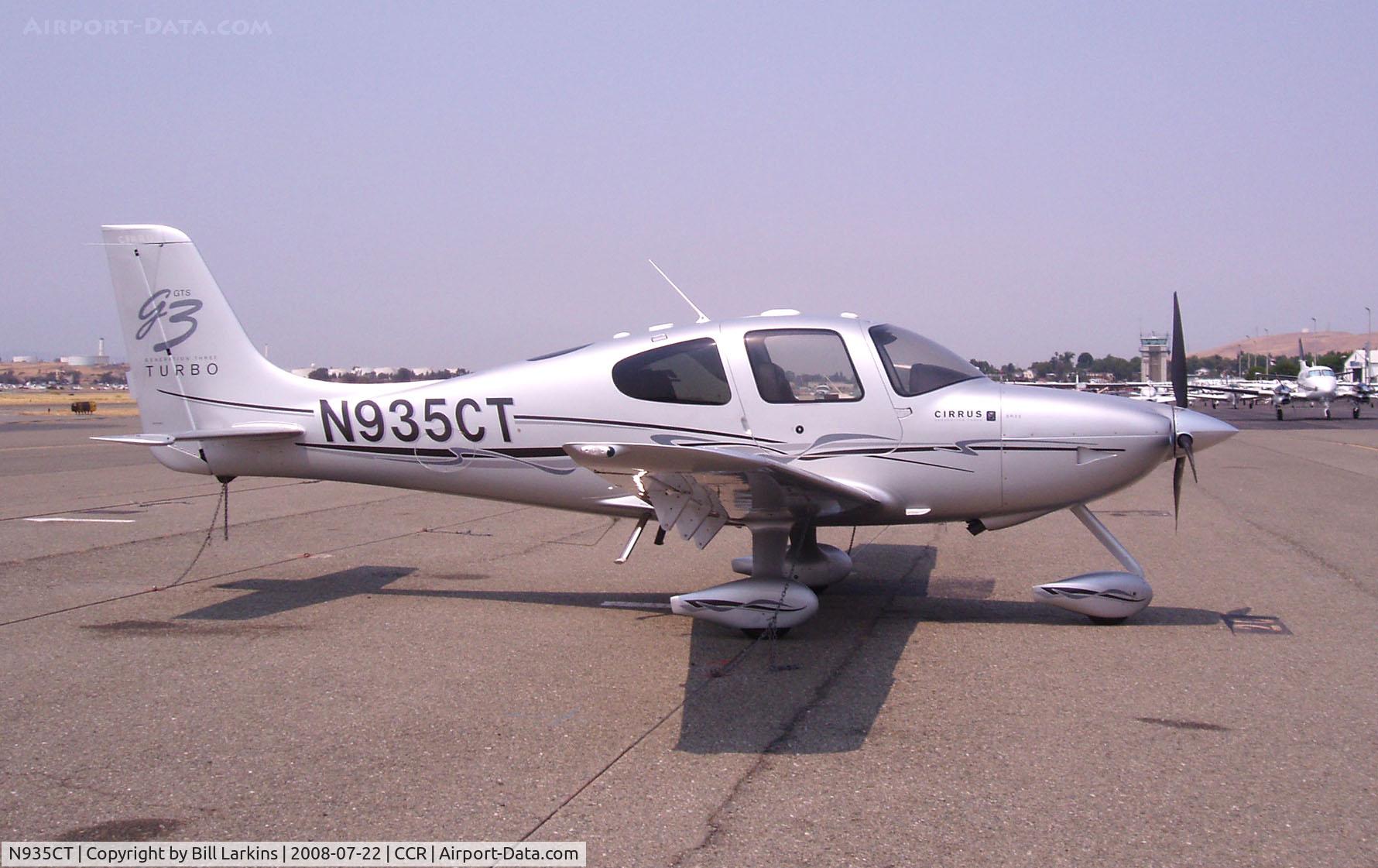 N935CT, 2008 Cirrus SR22 C/N 2935, Visitor from Minnesota