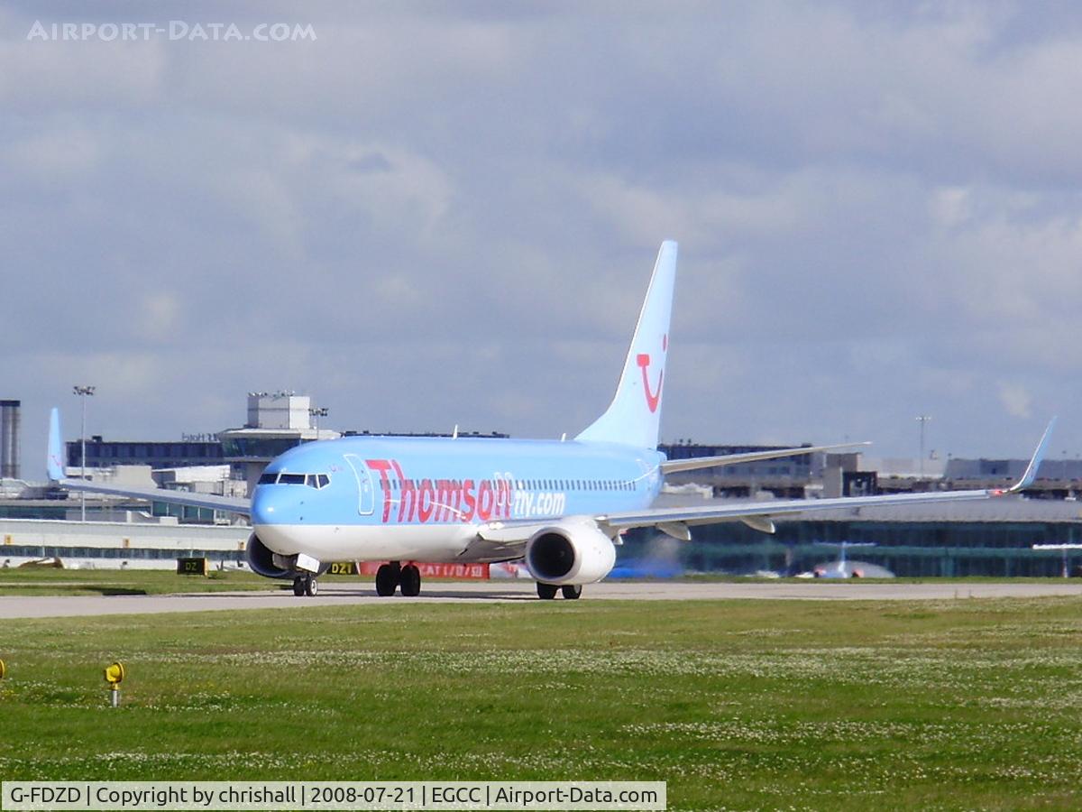 G-FDZD, 2007 Boeing 737-8K5 C/N 35132, Thomson