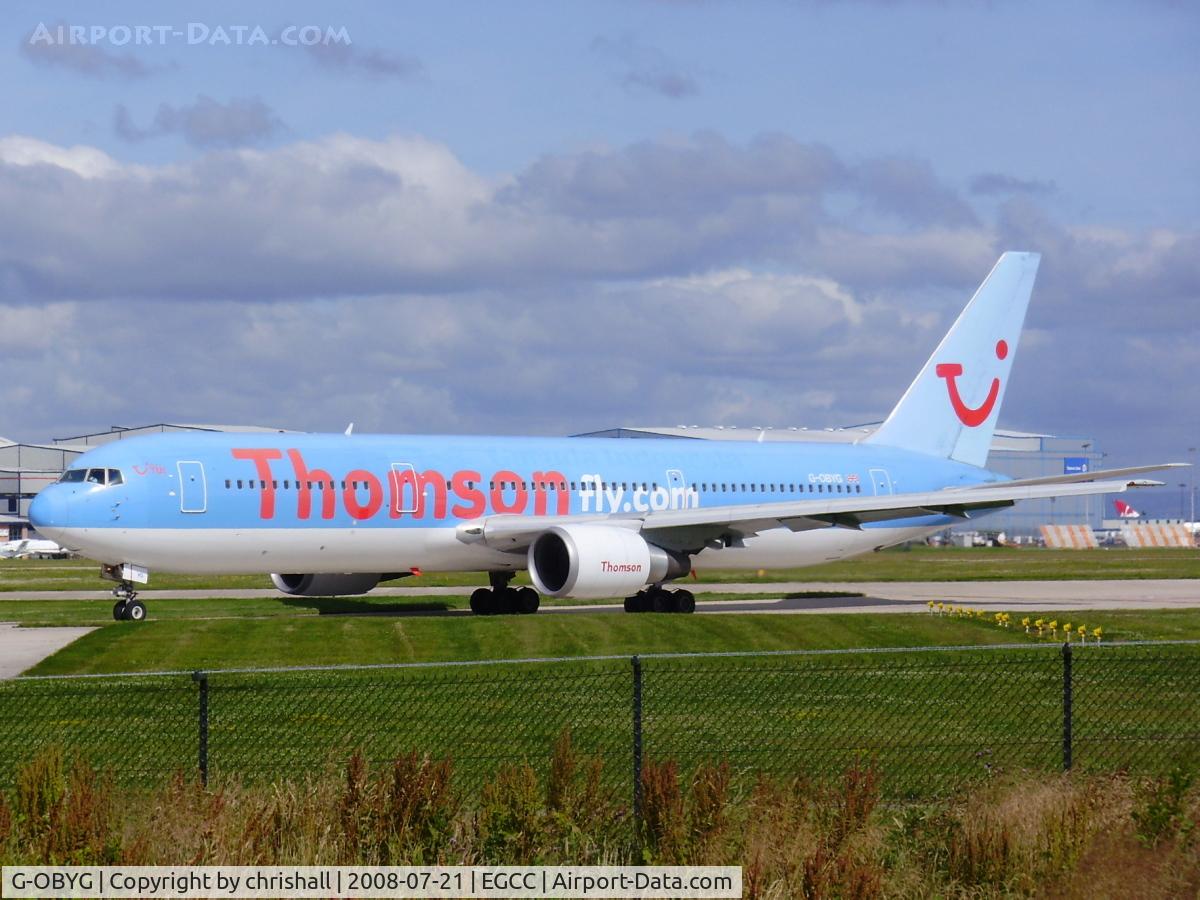 G-OBYG, 1999 Boeing 767-304 C/N 29137, Thomson