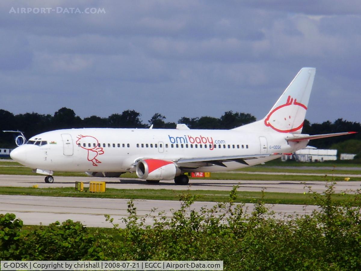 G-ODSK, 1997 Boeing 737-37Q C/N 28537, bmibaby