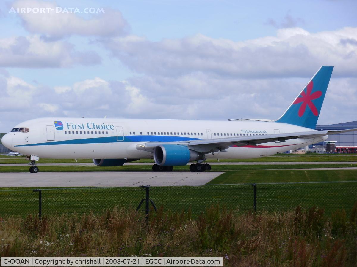 G-OOAN, 1993 Boeing 767-39H C/N 26256, First Choice
