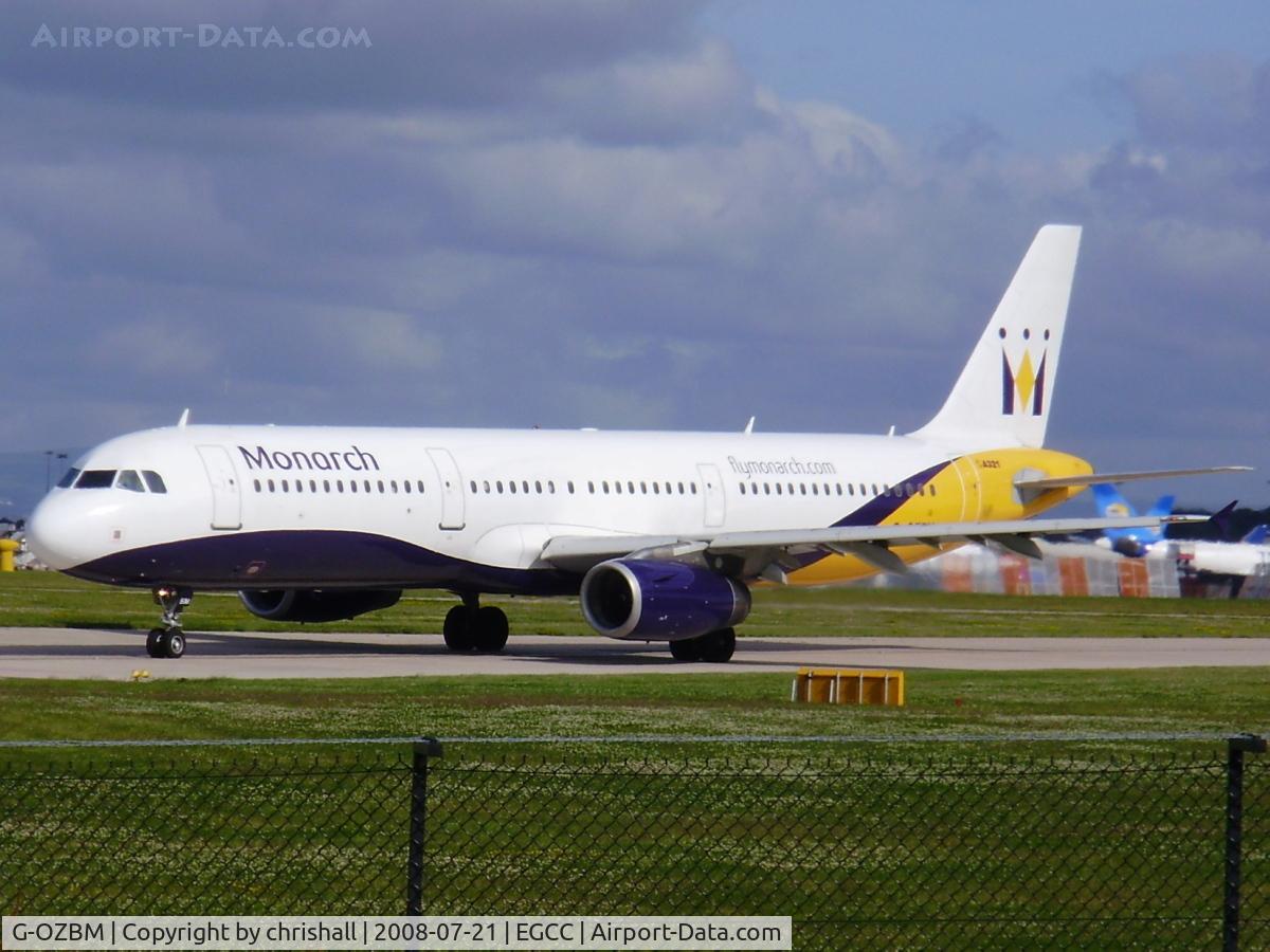 G-OZBM, 1999 Airbus A321-231 C/N 1045, Monarch Airlines
