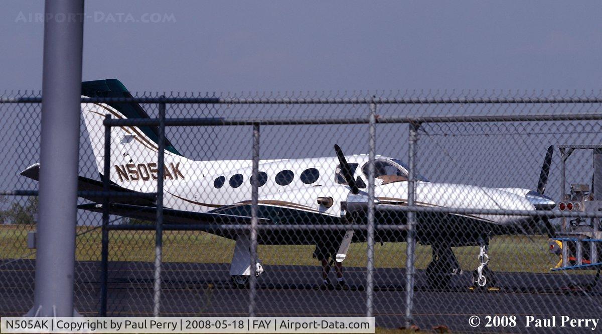 N505AK, 1982 Cessna 425 Conquest 1 C/N 425-0160, 82nd Airborne Aviation, in Fayetteville nonetheless!