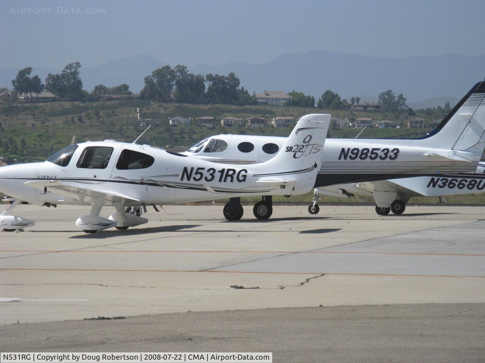 N531RG, 2006 Cirrus SR22 C/N 2101, 2006 Cirrus SR22 GTS, Continental IO-550-N 310 Hp