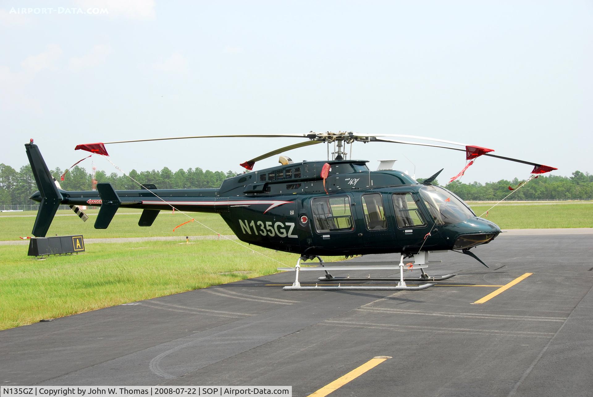 N135GZ, Bell 407 C/N 53072, Let me go !