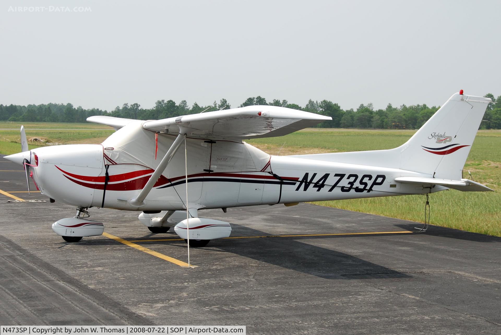 N473SP, 1998 Cessna 172S C/N 172S8019, All tied up