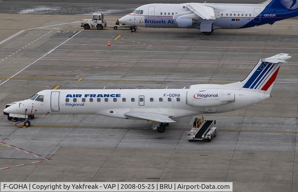 F-GOHA, 2000 Embraer ERJ-135ER (EMB-135ER) C/N 145189, Regional Airlines Embraer 135 in Air France colors