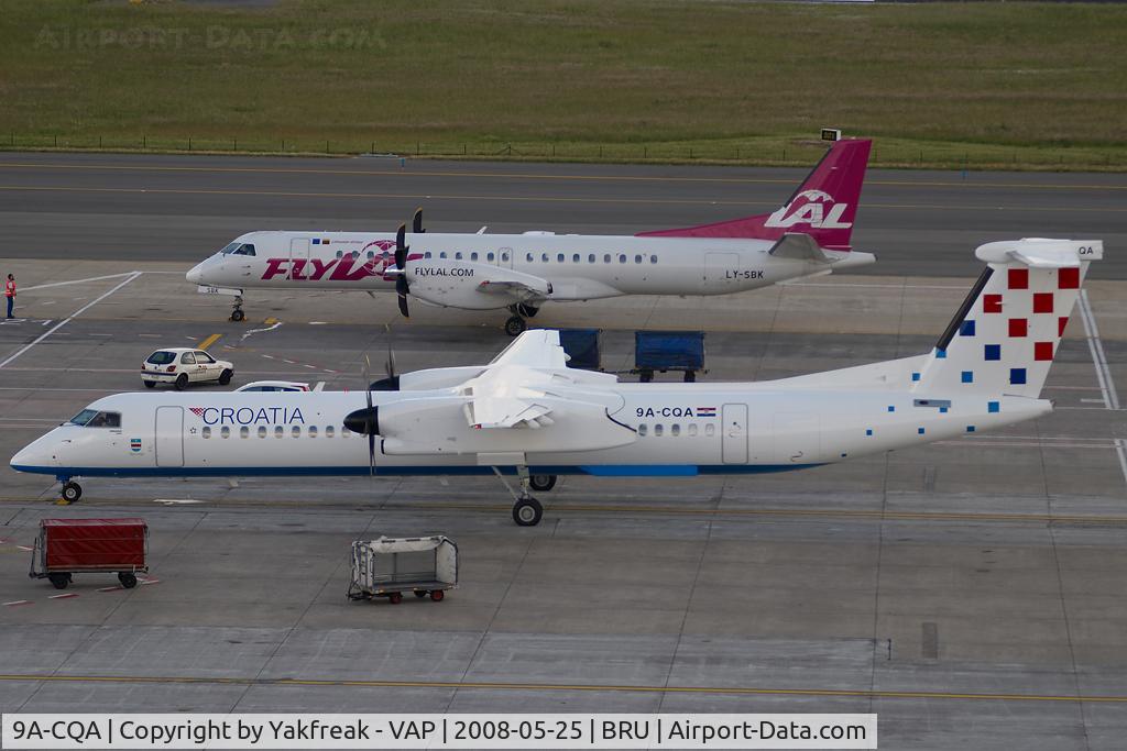 9A-CQA, 2008 De Havilland Canada DHC-8-402Q Dash 8 C/N 4205, Croatia Airlines Dash 8-400