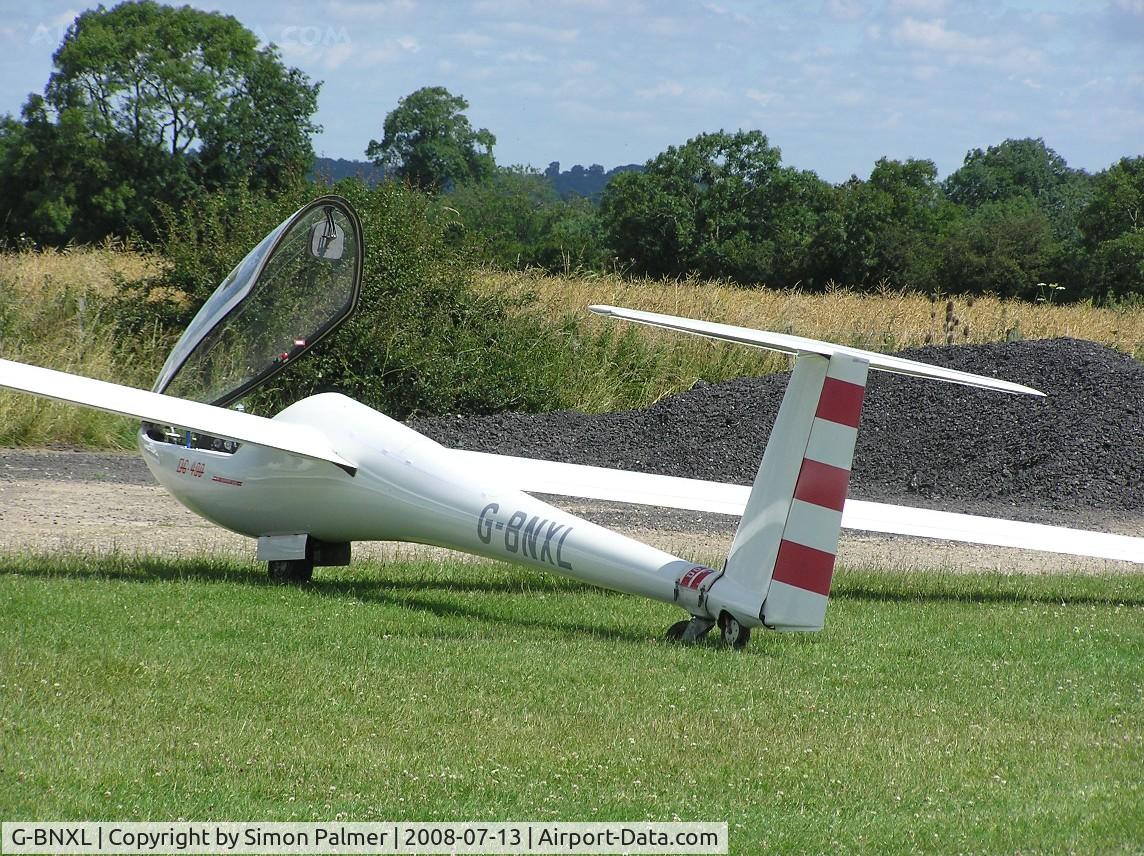G-BNXL, 1987 Glaser-Dirks DG-400 C/N 4-216, DG-400 at Husbands Bosworth