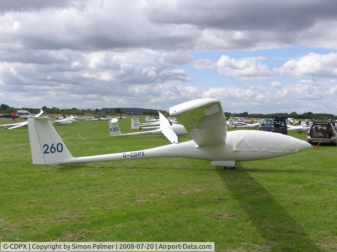 G-CDPX, 2005 Schleicher ASH-25M C/N 25256, ASH-25 at Bicester