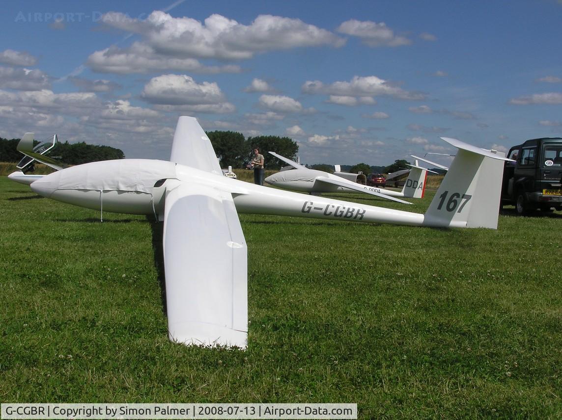 G-CGBR, 1990 Rolladen-Schneider LS-6c C/N 6196, Rolladen-Schneider LS6 at Husbands Bosworth