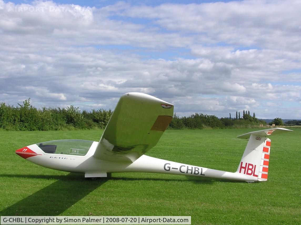 G-CHBL, 1977 Grob G-102 Astir CS77 C/N 1626, Grob Astir at Bidford