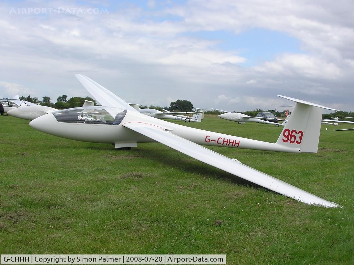G-CHHH, 1992 Rolladen-Schneider LS-6c C/N 6289, Rolladen-Schneider LS6 at Bicester