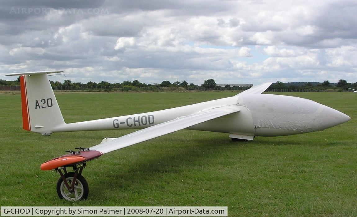 G-CHOD, 1979 Schleicher ASW-20 C/N 20288, Schleicher ASW20 at Bicester