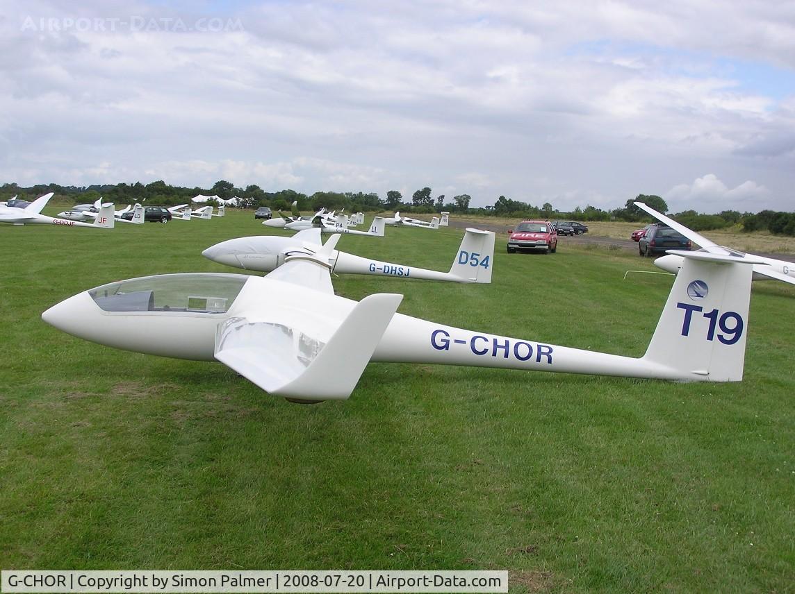 G-CHOR, Schempp-Hirth Discus b C/N 531, Schempp-Hirth Discus B at Bicester