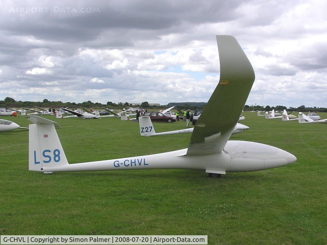 G-CHVL, 1996 Rolladen-Schneider LS-8-18 C/N 8060, Rolladen-Schneider LS8 at Bicester