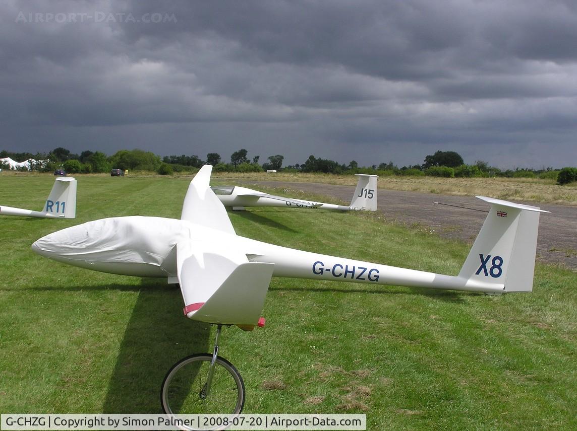 G-CHZG, 1997 Rolladen-Schneider LS-8-18 C/N 8118, LS8 at Bicester