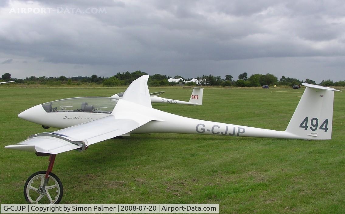 G-CJJP, 1998 Schempp-Hirth Duo Discus C/N 180, Schempp-Hirth Duo Discus at Bicester