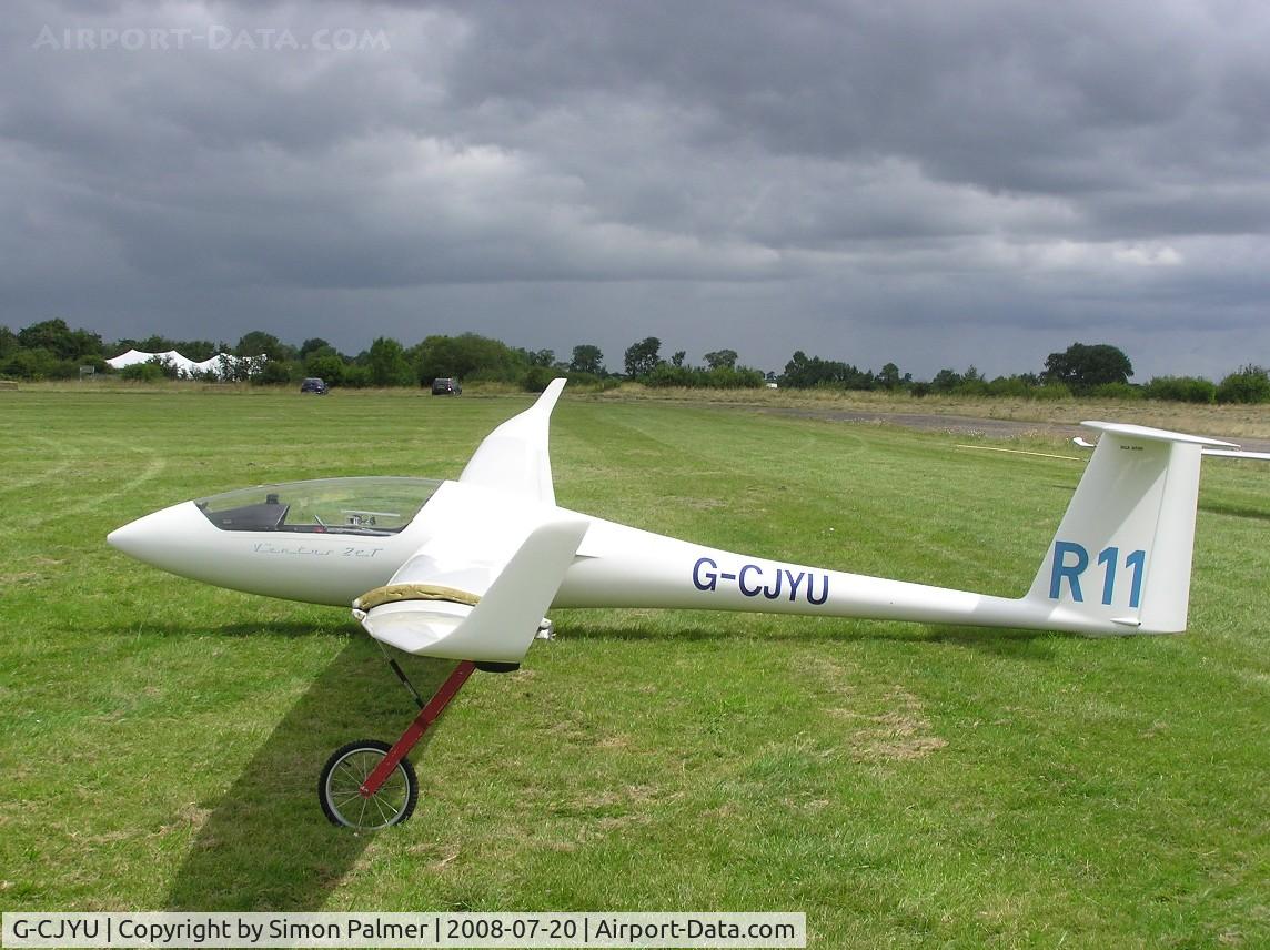 G-CJYU, Schempp-Hirth Ventus 2cT C/N 70, Ventus 2cT at Bicester