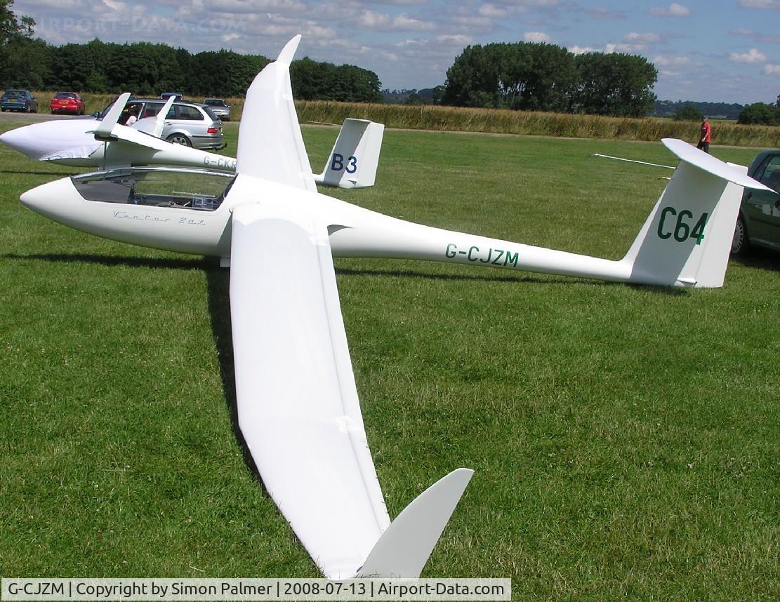 G-CJZM, 2001 Schempp-Hirth Ventus 2A C/N 117, Ventus 2A at Husbands Bosworth