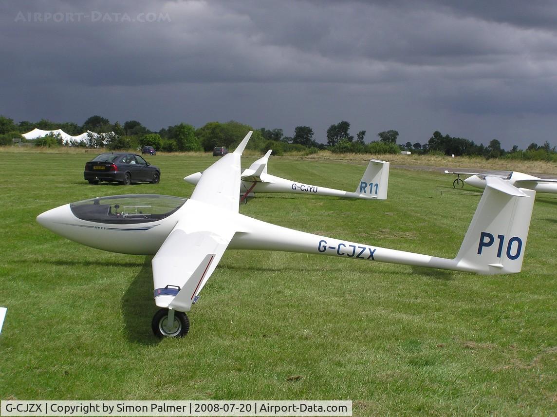G-CJZX, 2001 Schleicher ASW-27 C/N 27166, Schleicher ASW27 at Bicester
