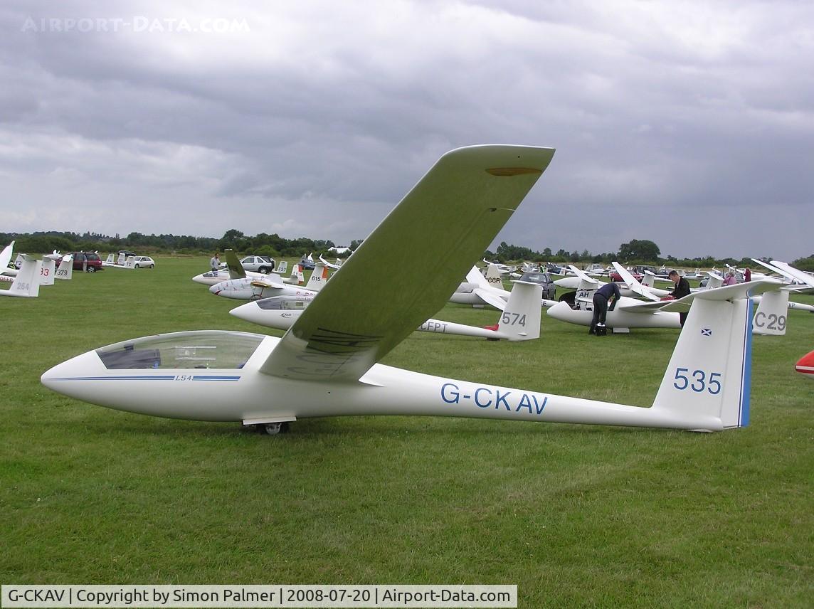 G-CKAV, 1988 Rolladen-Schneider LS-4a C/N 4696, LS4 at Bicester