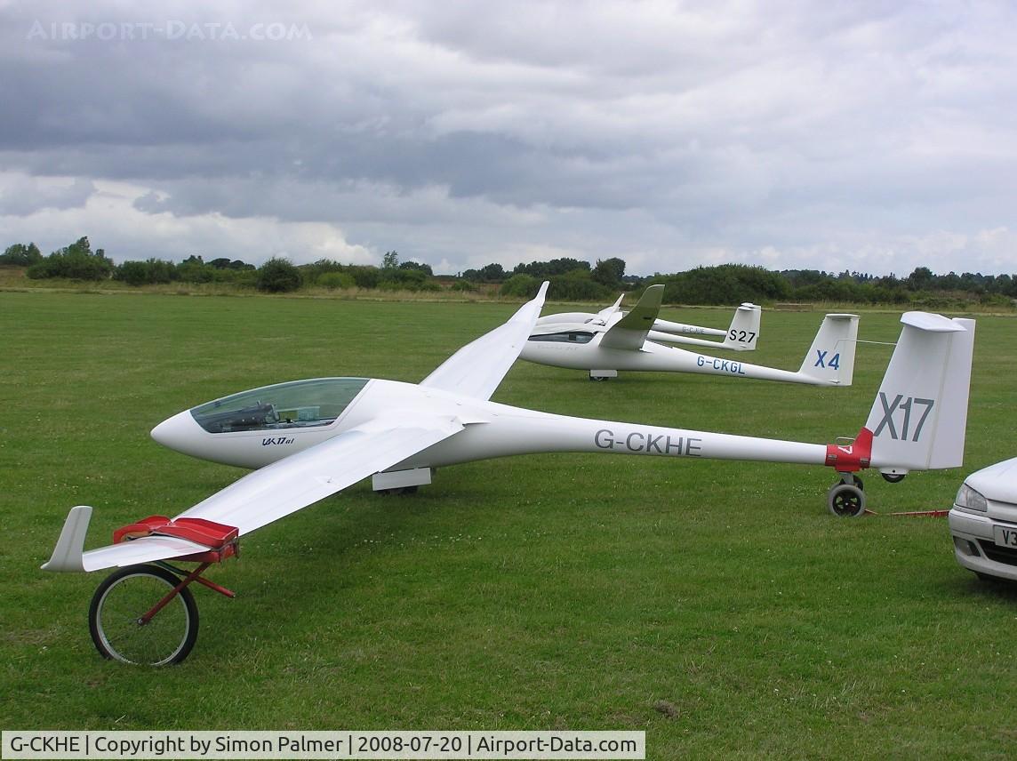 G-CKHE, 2001 Sportine Aviacija LAK-17A C/N 122, LAK-17A at Bicester